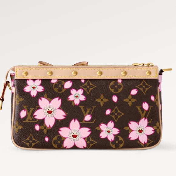 Louis Vuitton X TM MURAKAMI 2025 New Cherry Blossom Pochette Accessoires… - Picture 4 of 13
